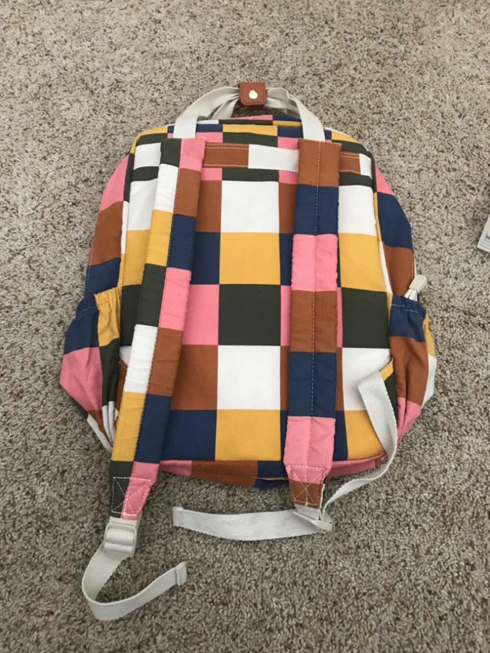 Checkerboard backpack - Picture 2 of 5